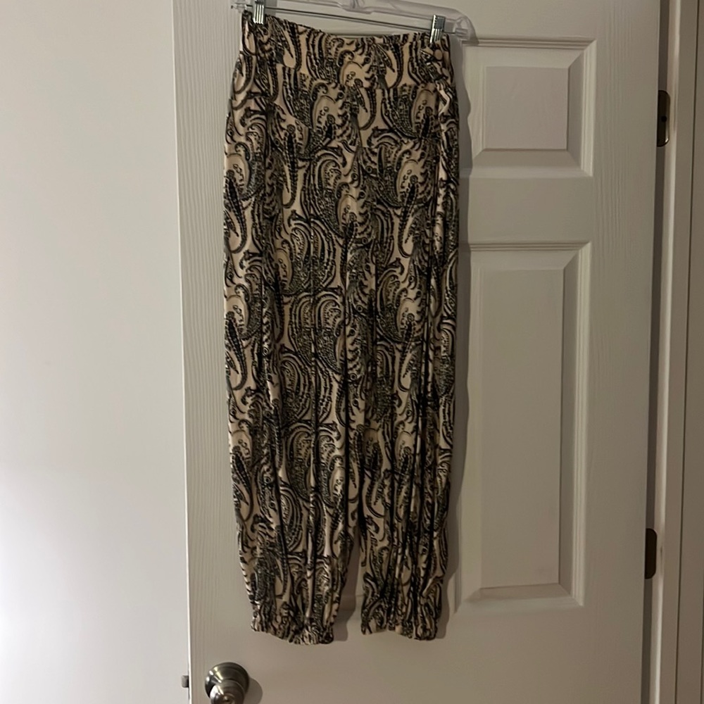 Anthropologie paisley balloon pant